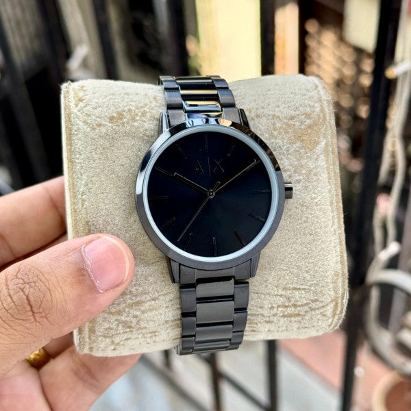 AX Exchange Signature Black Watch