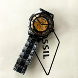 Skeleton Automatic Watch With Polished Finish