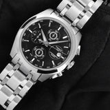 Everyday Wear Couturier Chronograph Watch With Classic Appeal
