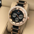 Celine Black/Black Chronograph Watch