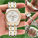 Everyday Wear Couturier Chronograph Watch With Classic Appeal
