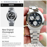 Chronometer Watch With Vintage-Inspired Design