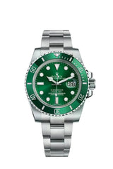 Submarine Silver/Green Watch