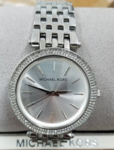 Two-Tone Watch With Crystal Accents With Sleek Design