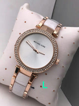 Parker Pave Watch With Crystal Accents With Sleek Design