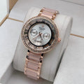 Celine Pink/White Chronograph Watch