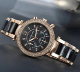 Parker Watch With Crystal Accents With Sleek Design