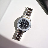 Nautilus Steel Watch With Sapphire Crystal Display