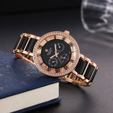 Celine Black/Black Chronograph Watch