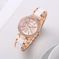 Parker Watch With Crystal Accents With Sleek Design