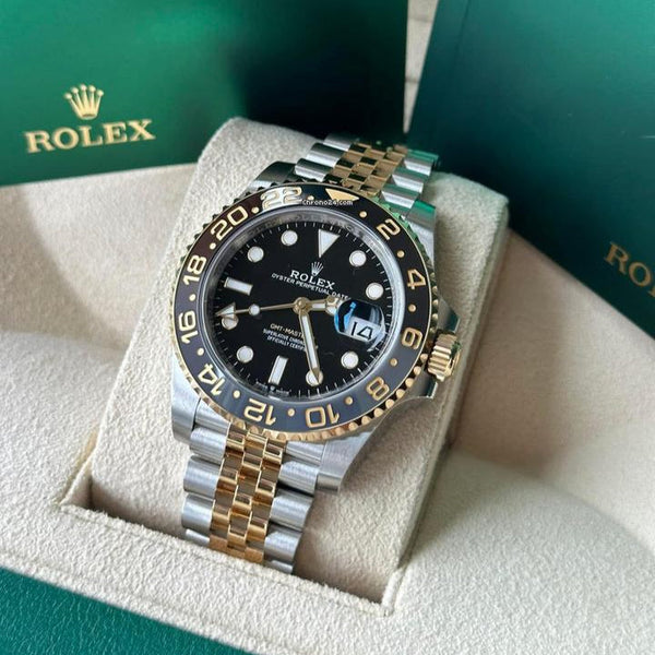 Rol_ex Adventure Series Master Gmt 2 Tone Watch