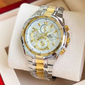 Casi_o Edifice Efr539 2-Tone white