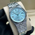 Oyster Perpetual Land Dweller Silver/Sky