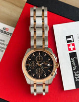 Everyday Wear Couturier Chronograph Watch With Classic Appeal