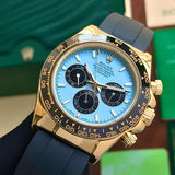 Daytona Gold/Sky Belt Watch