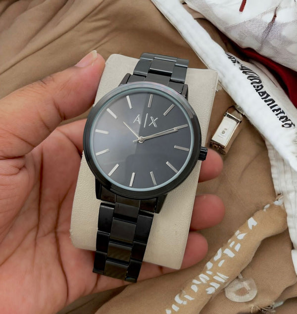 AX Exchange Signature Black Watch