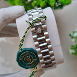 Date Just Silver/Balck Watch