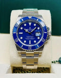 Submarine Silver/Blue Watch