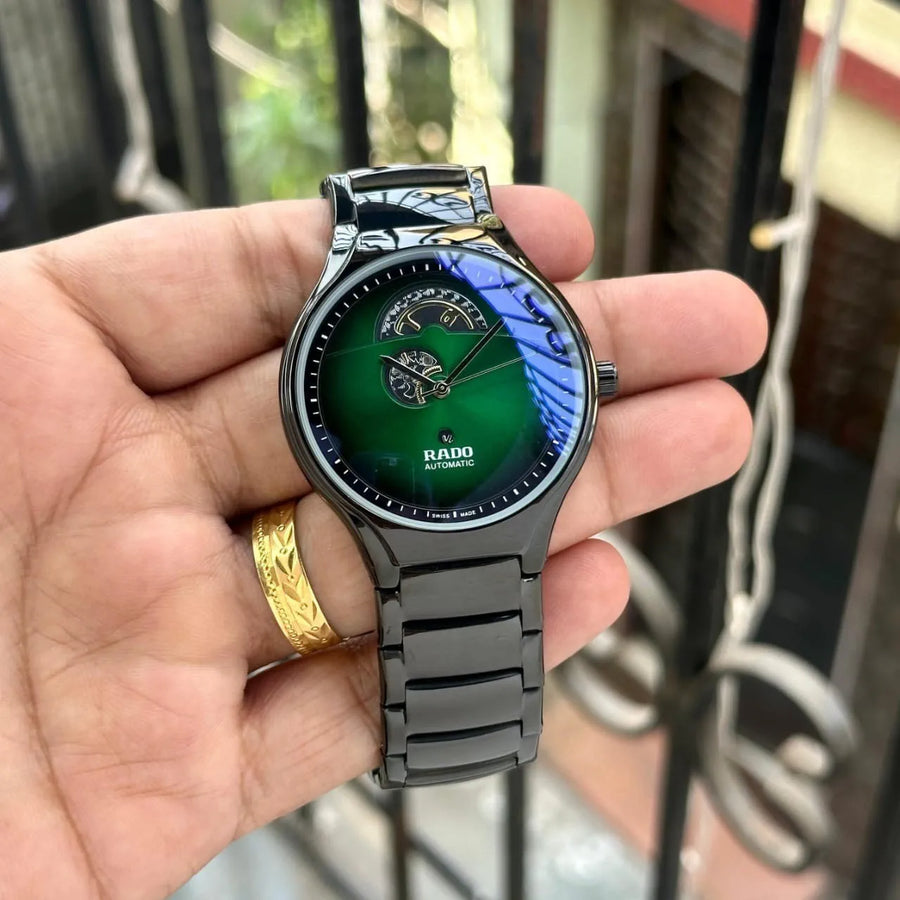 Classic True Rad_o Balck Green Watch