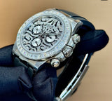Elegant Tiger Silver Belt Watch