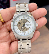 Everyday Wear Couturier Chain Automatic Watch With Classic Appeal