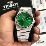 Formal Collection Prx Silver/Green Glosy Watch