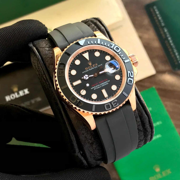 Elegant Yach Master Rose Gold Watch