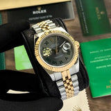 Date Just Gold Roman Watch