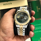 Date Just Gold Roman Watch