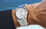 Oyster Perpetual Land Dweller Silver/White