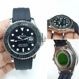 Elegant Yach Master Silver Watch