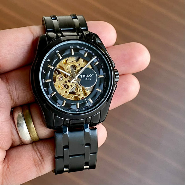 Everyday Wear Couturier Chain Automatic Watch With Classic Appeal