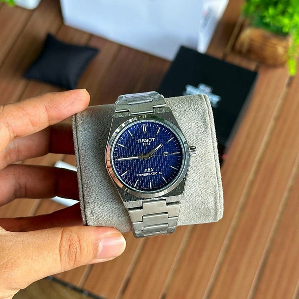 Formal Collection Prx Silver/Blue Watch