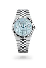 Oyster Perpetual Land Dweller Silver/Sky