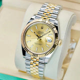 Date Just 2 Tone-Gold Watch