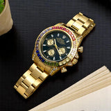 Daytona Rainbow Gold Watch