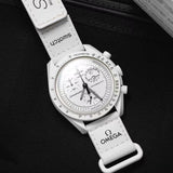 Slim Design Acetate Speed Master Watch With Polished Look