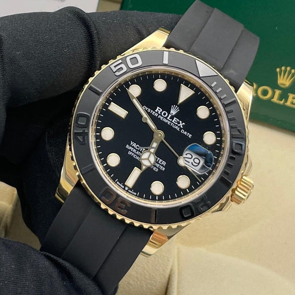 Elegant Yach Master Gold Watch